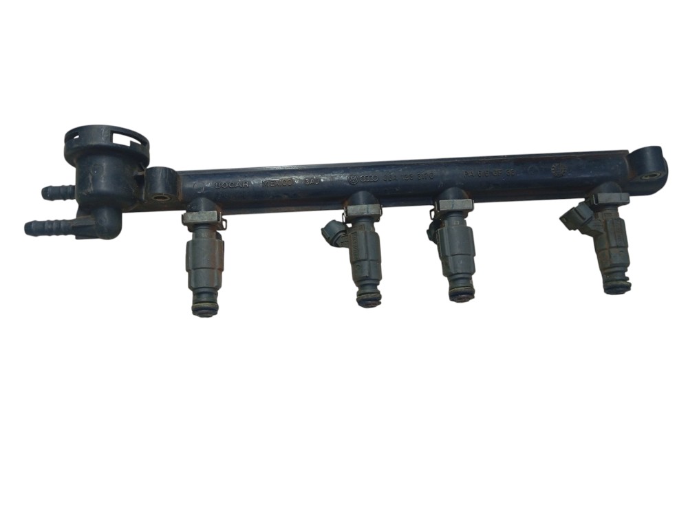 Flauta Com Bicos Injetor Volkswagen Golf Bora Jetta 2.0 5