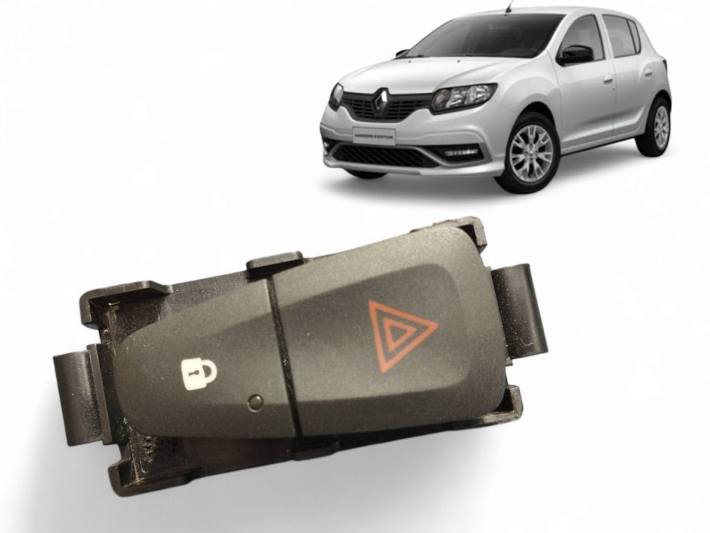 Comando Botao Pisca Renault Logan Sandero 2015 A 2020 1
