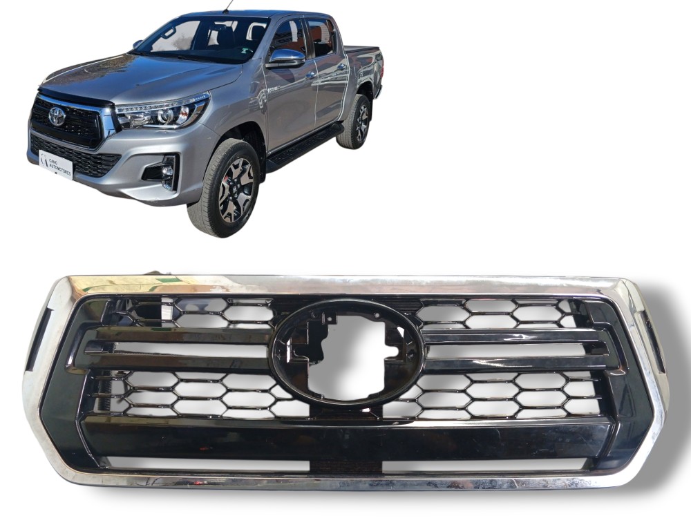 Grade Frontal Cromado Dianteiro Toyota Hilux 2019/2020