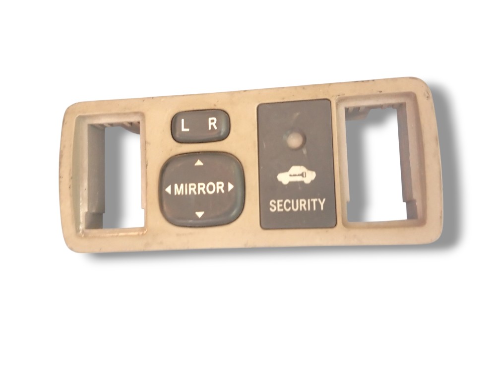 Moldura Porta Botão Retrovisor Elétrico Alarme Corolla 3