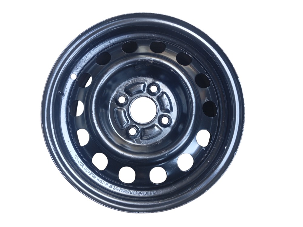 Roda De Ferro Aro 14 4 Furo Toyota