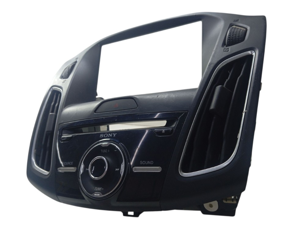 Moldura painel central c/ rádio ford focus 2014/2016 2