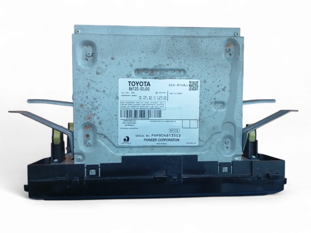 Rádio Multimidia Toyota Corolla 2014/18 Original- 8612002j00 8