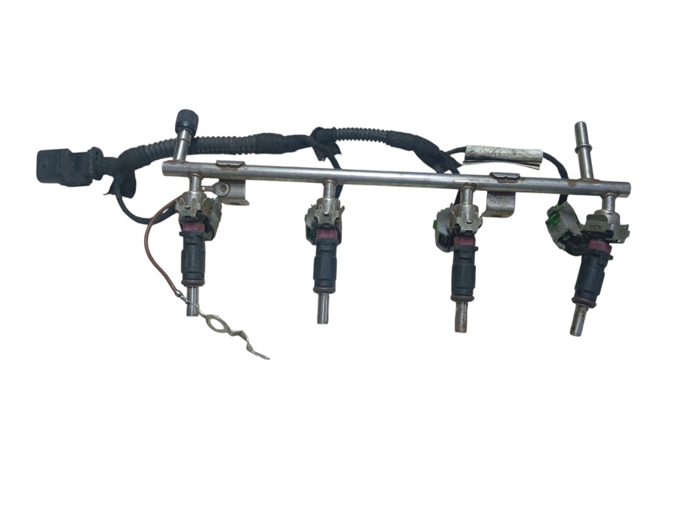 FLAUTA COM 4 BICOS INJETOR GM SONIC 1.6 16V 5