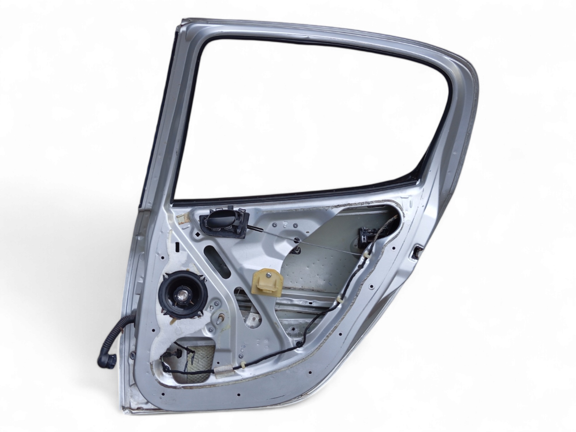Porta Traseira L/d Peugeot 206 2005/2013 Original C/detalhe Traseira Direito Prata 6
