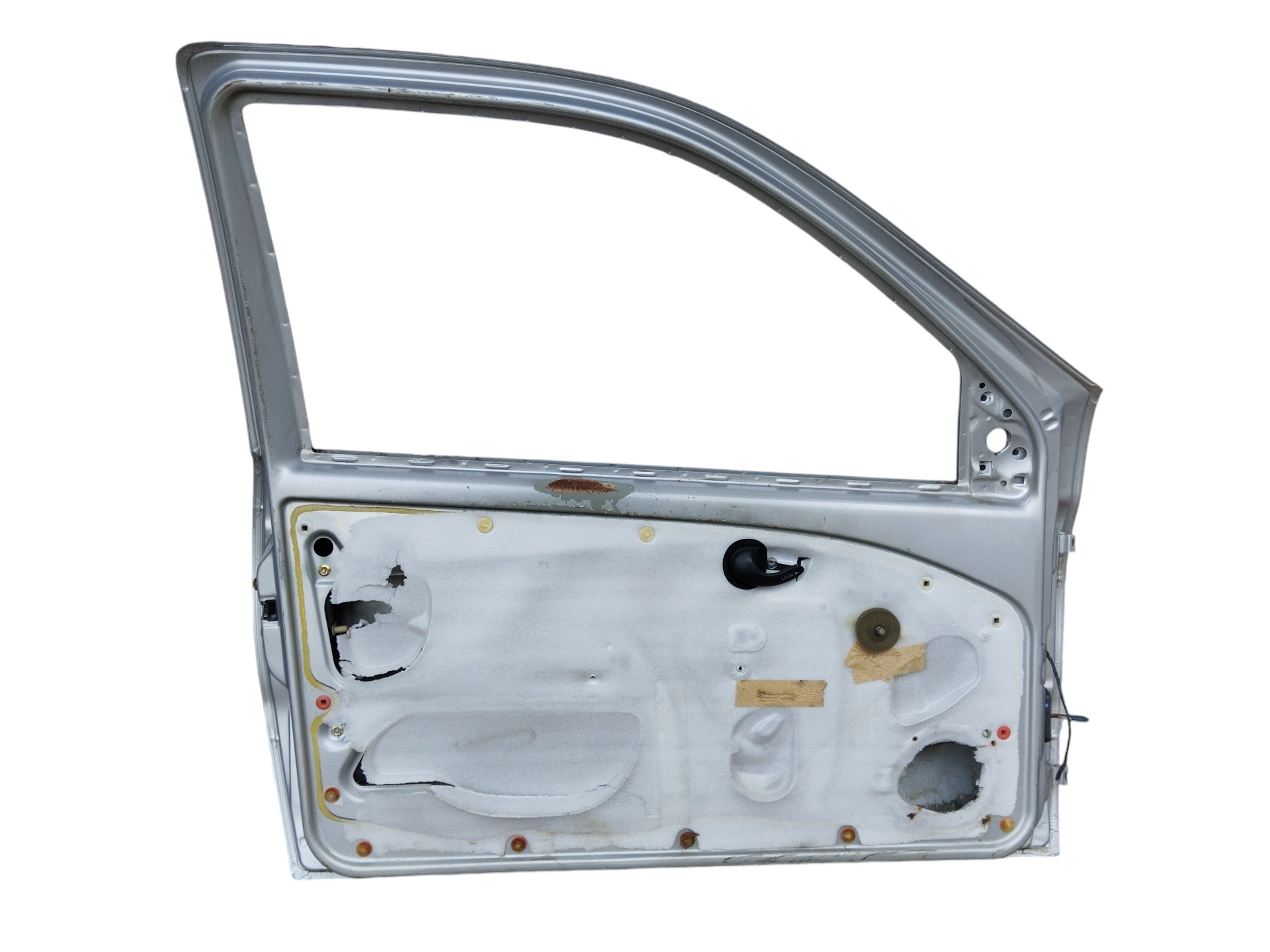 PORTA DIANTEIRA L/E FIAT PALIO 2P 2001/07 ORIGINAL C/DETALHE 2