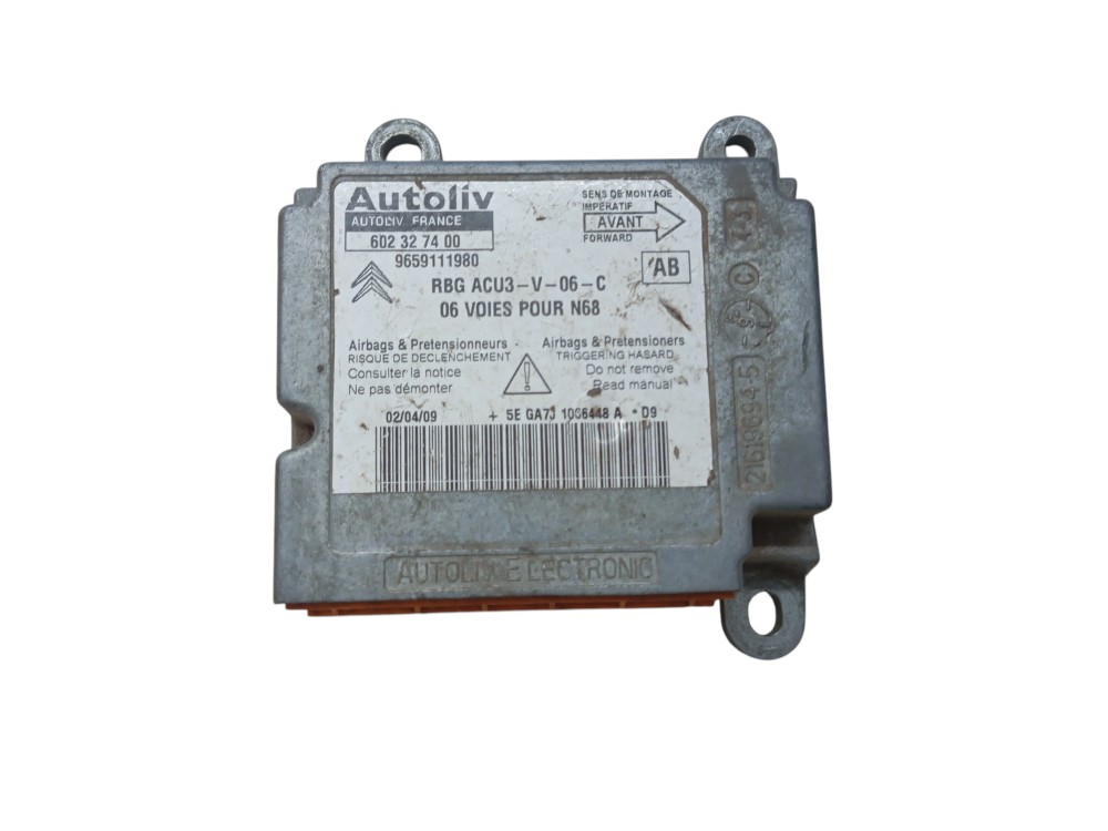 Modulol Airbag Citroen Xsara Picasso C3 2.0 2003/08 5