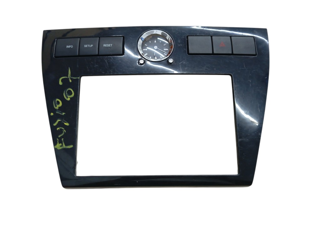 MOLDURA CENTRAL PAINEL MULTIMÍDIA RELÓGIO FORD FUSION 06/10