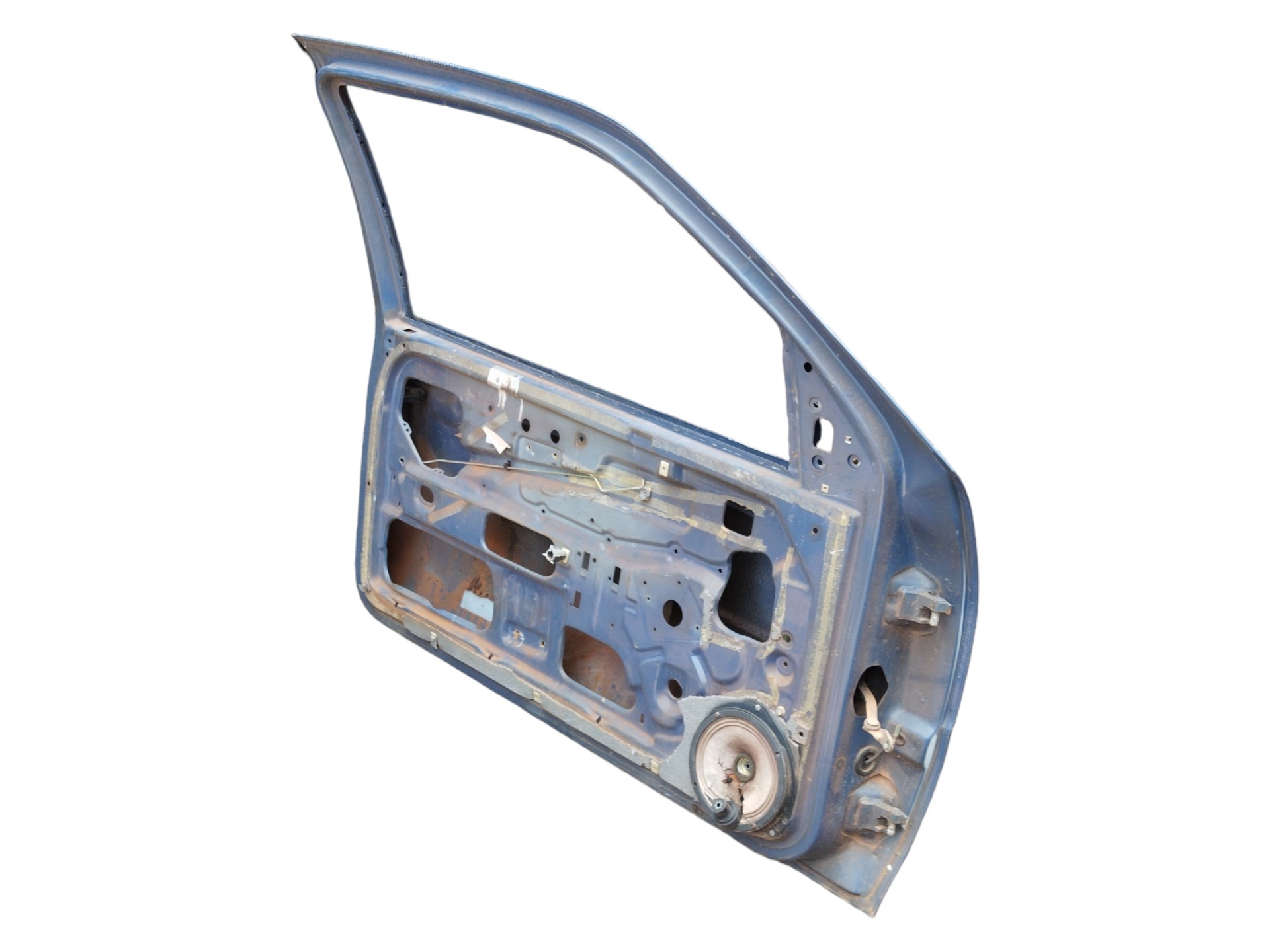 Porta Dianteira L/e Volkswagen Gol G2 2p C/detalhes Dianteira Esquerdo Azul 3