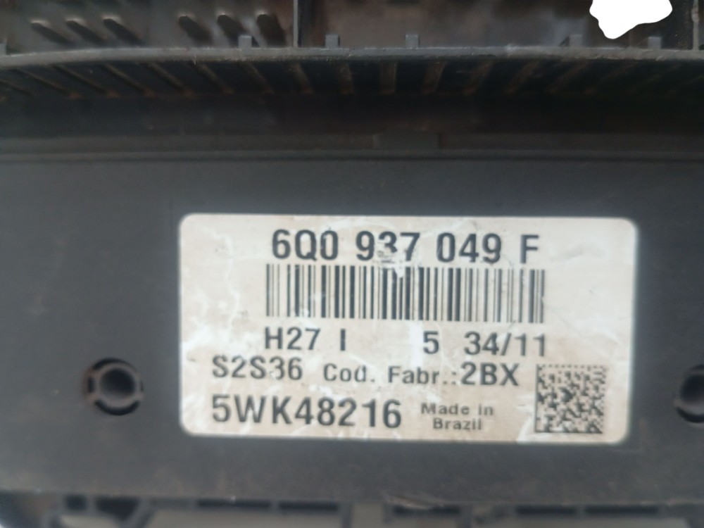 Módulo Conforto Vw Polo 1.6 2007/126q0937049f 6