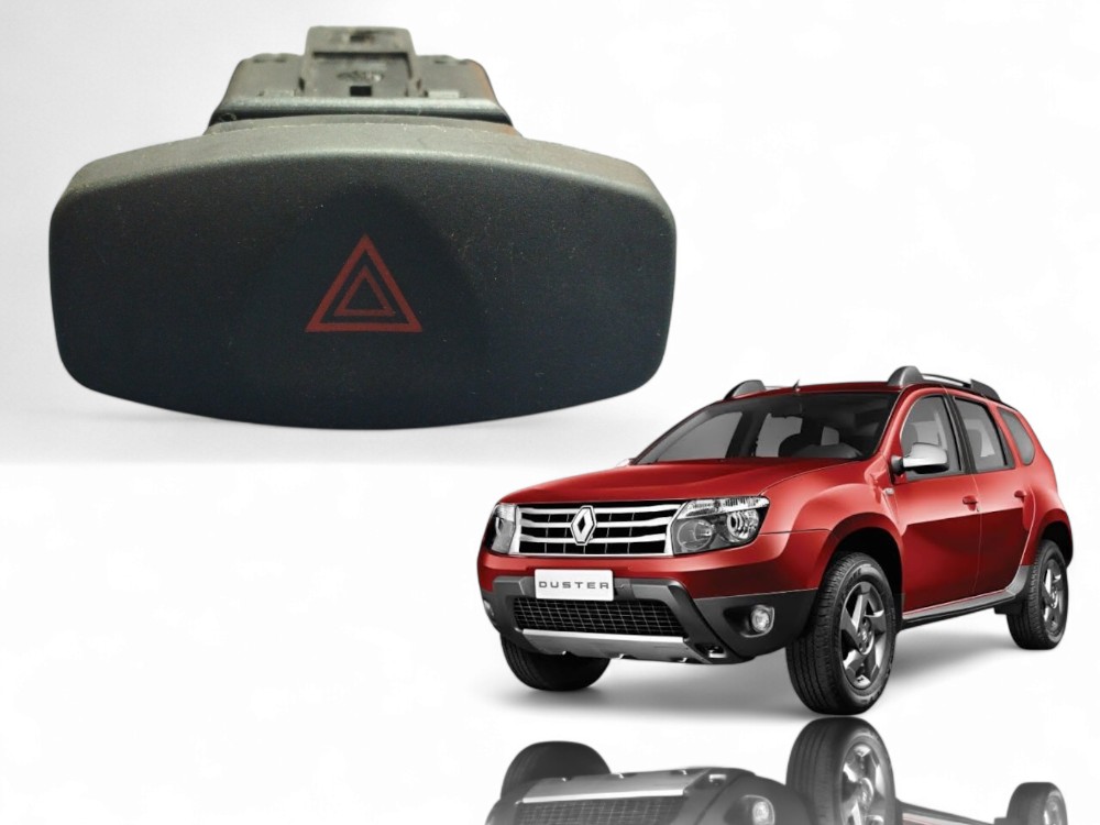 Botao Pisca Alerta Renault Logan Sandero Duster 2014 A 2018
