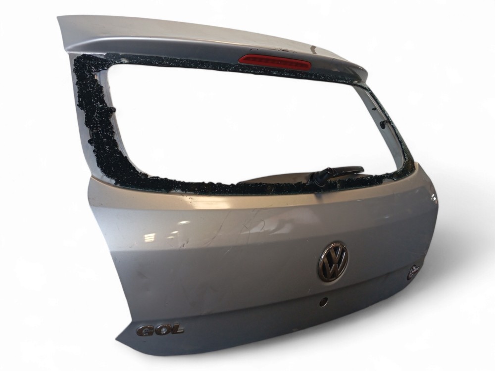 Tampa Traseira Volkswagen Gol G6/g7 2017 C/detalhes Prata 3