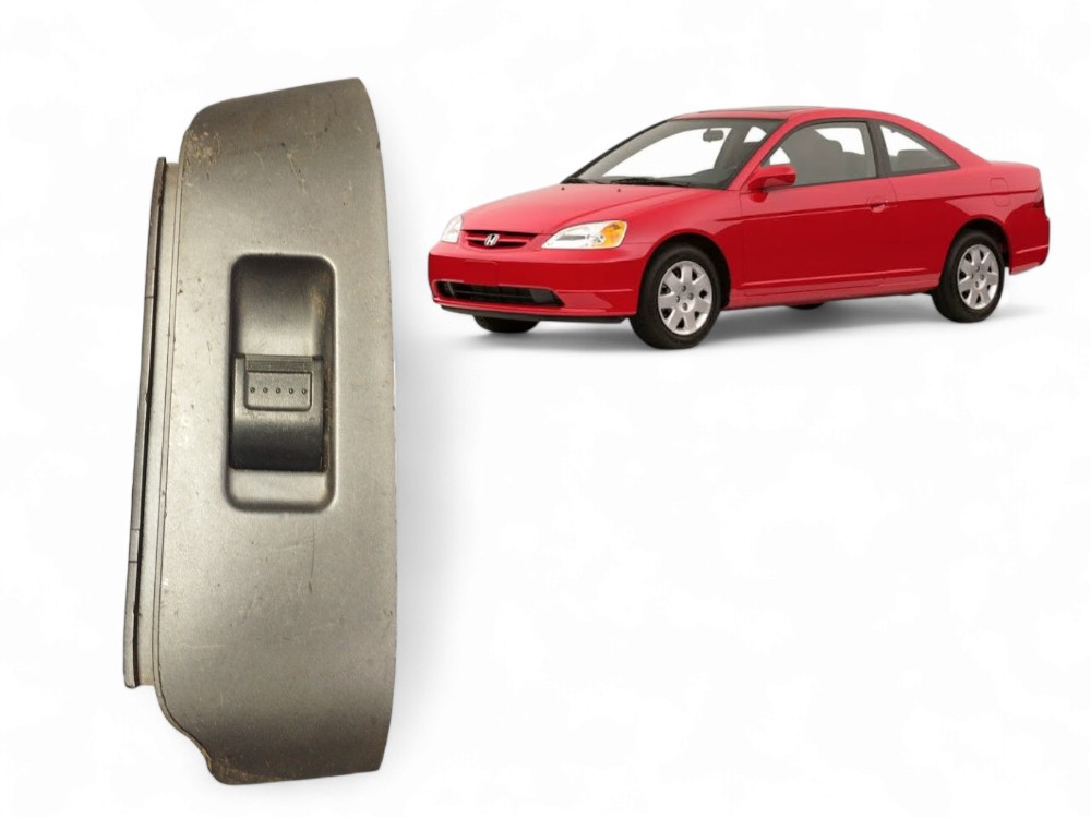 COMANDO BOTAO ELETRICO VIDRO TRASEIRO L/E  FIT CIVIC 2001-07 1