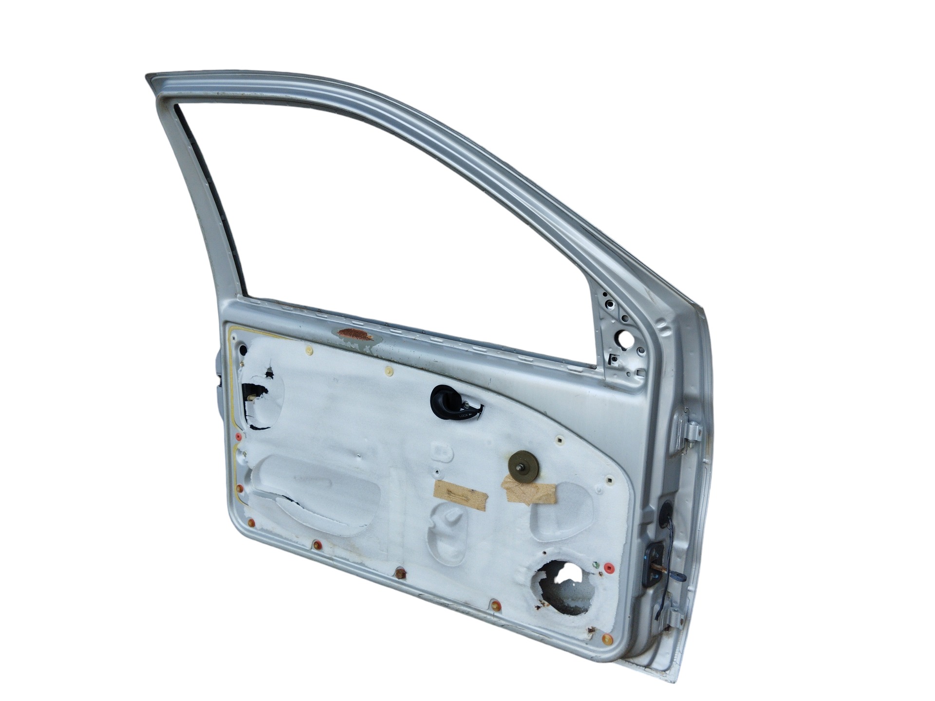 PORTA DIANTEIRA L/E FIAT PALIO 2P 2001/07 ORIGINAL C/DETALHE 4