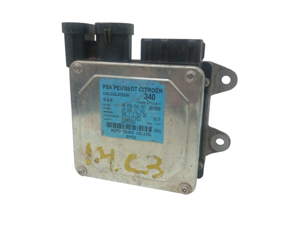 Módulo Cx direção Elétrica Citroen C3 1.4 2011/2012 4