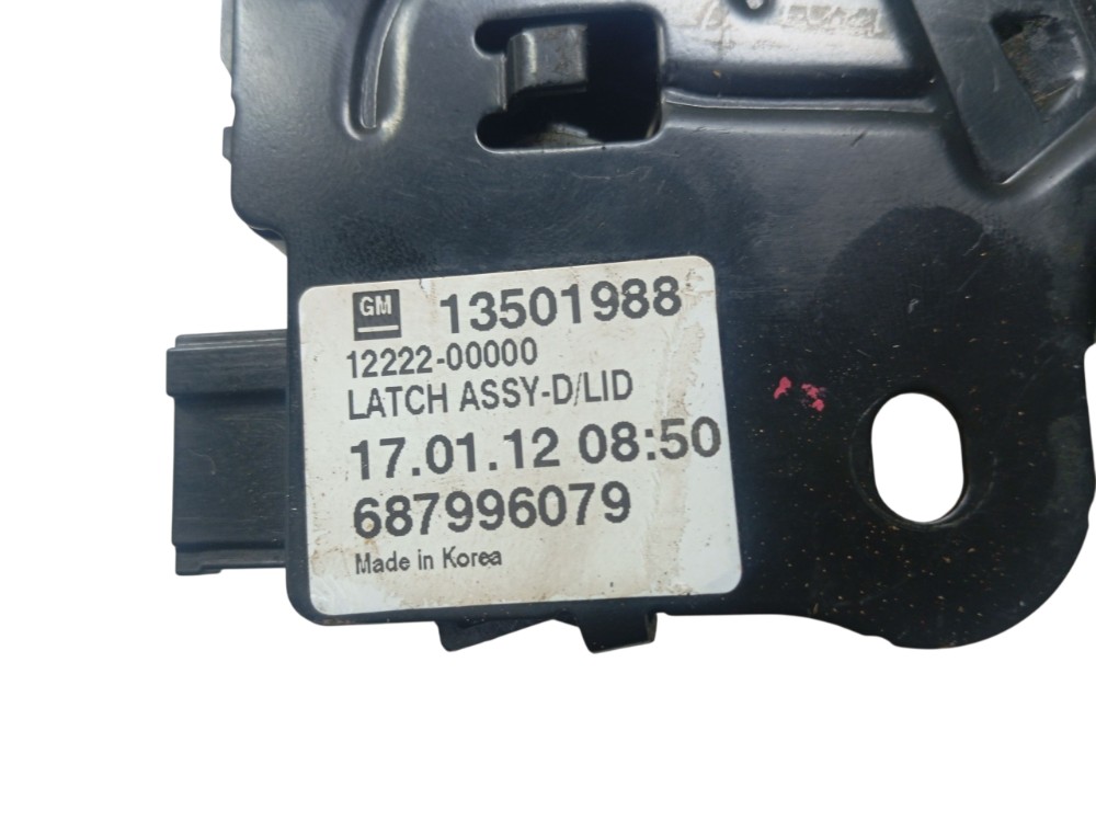 Fechadura Da Tampa Traseira Cruze 2012/2016 2