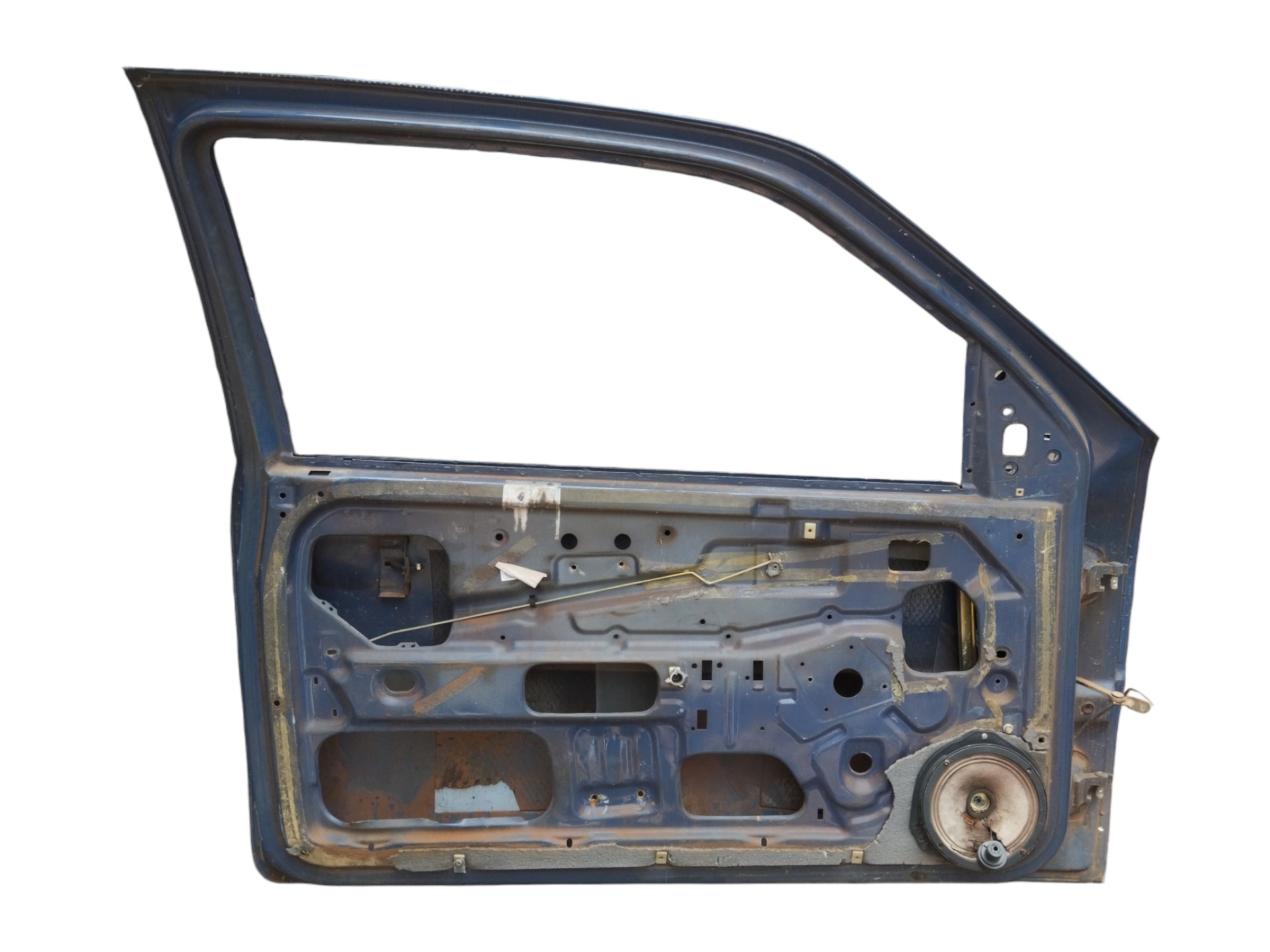 Porta Dianteira L/e Volkswagen Gol G2 2p C/detalhes Dianteira Esquerdo Azul 2