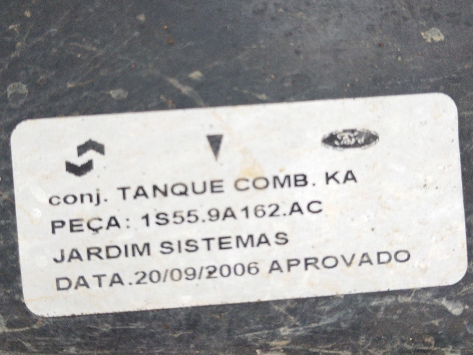 Tanque Combustível Ford Ka 1997/07 – 1s559a162ac 3