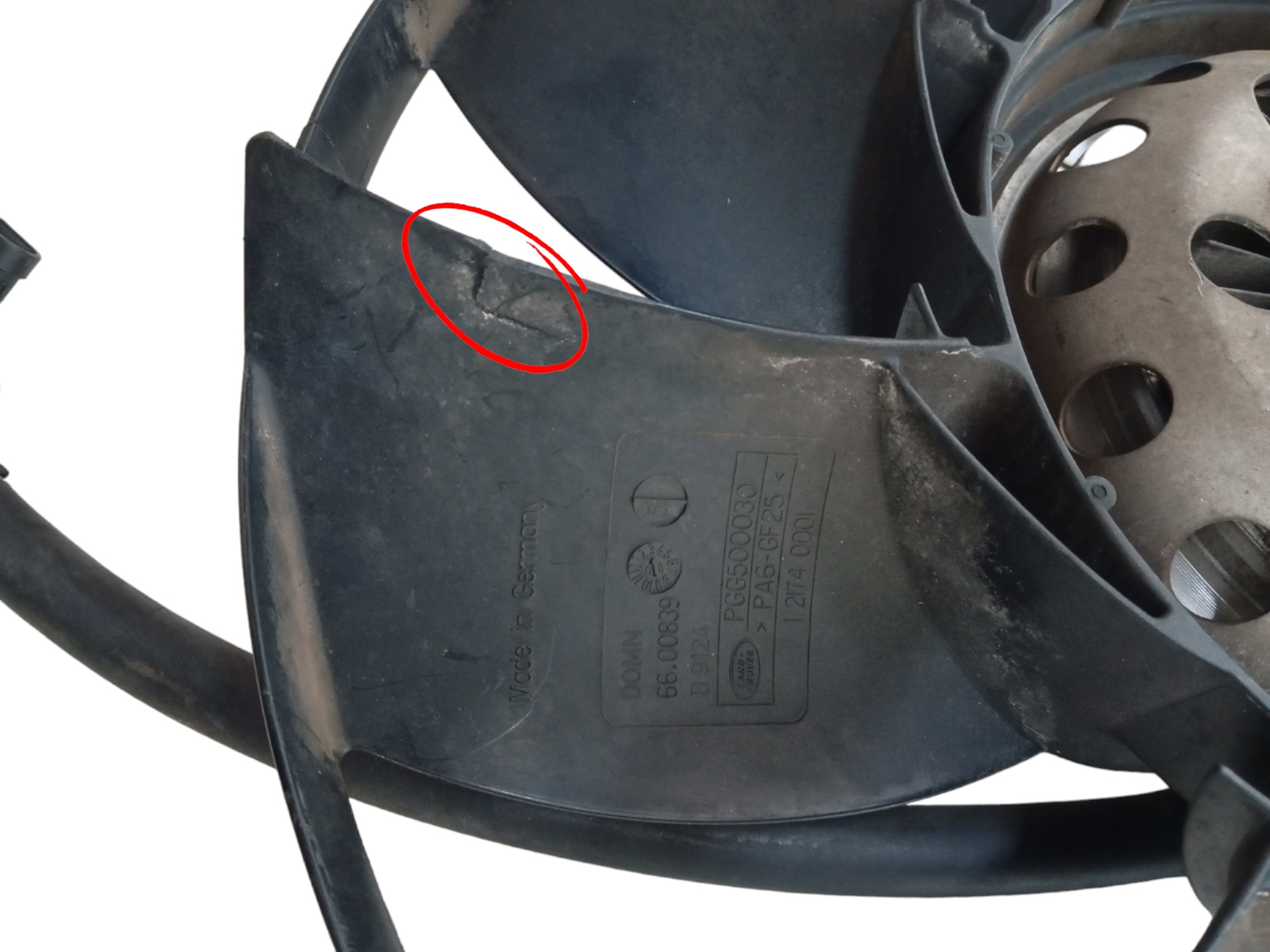 Ventoinha Radiador Discovery 3 2.7 V6 2008 5h228600jb C/deta 4