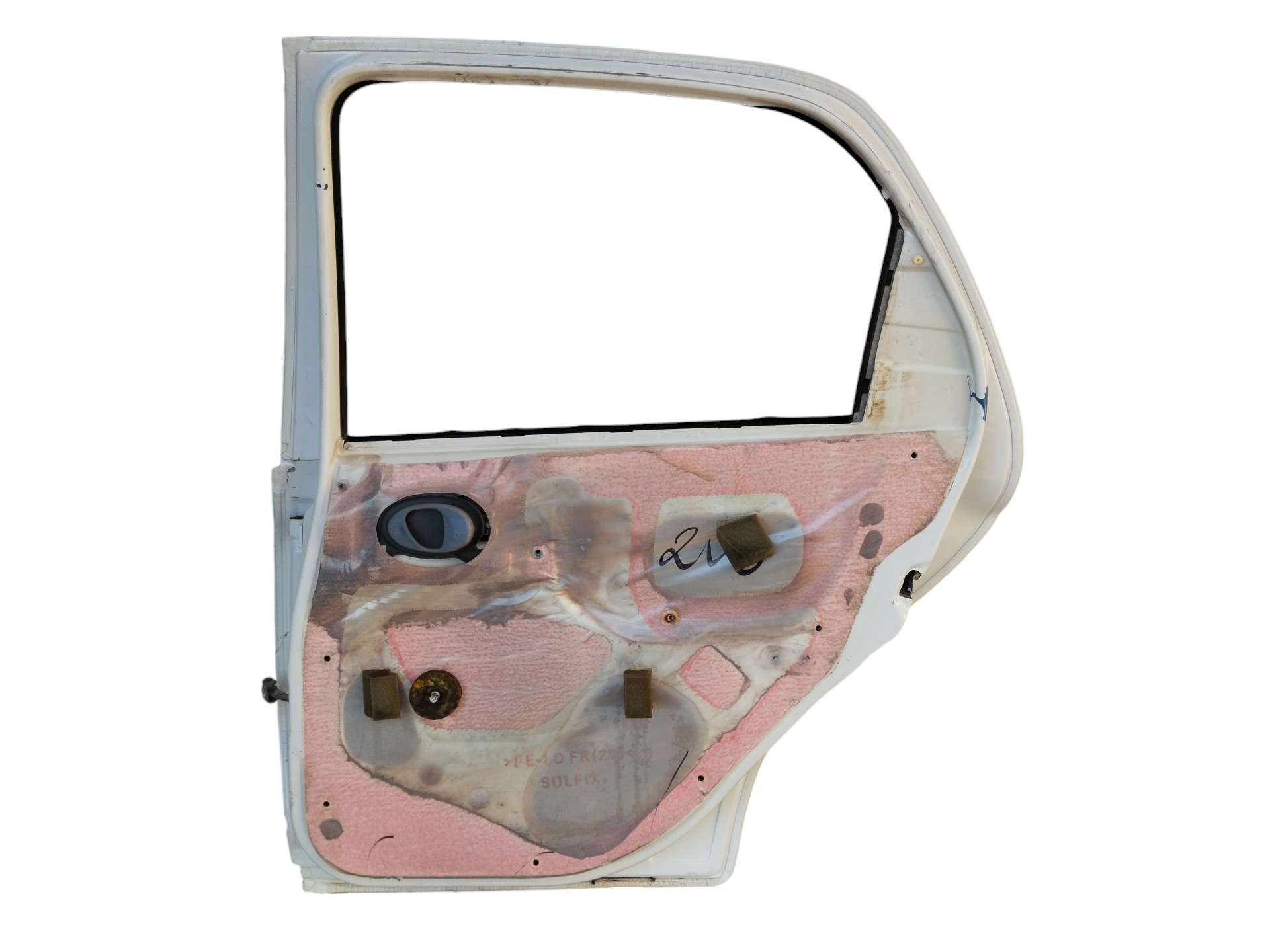 Porta Traseira L/d Chevrolet Celta 2006 A 2014 Original Traseira Direito 2
