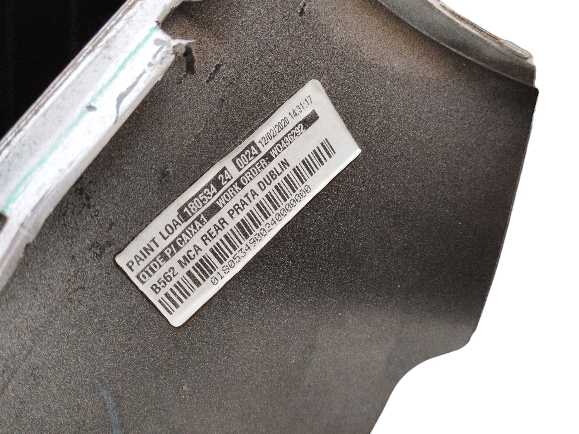 PARACHOQUE TRASEIRO FORD KA 16/20 ORIGINAL USADO C/DETALHE 7