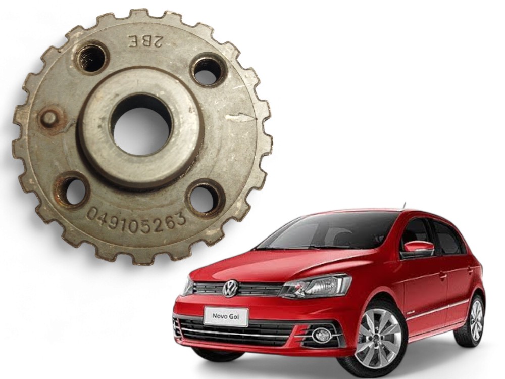 Engrenagem Virabrequim Volkswagen Gol Parati 2012 A 2016 1