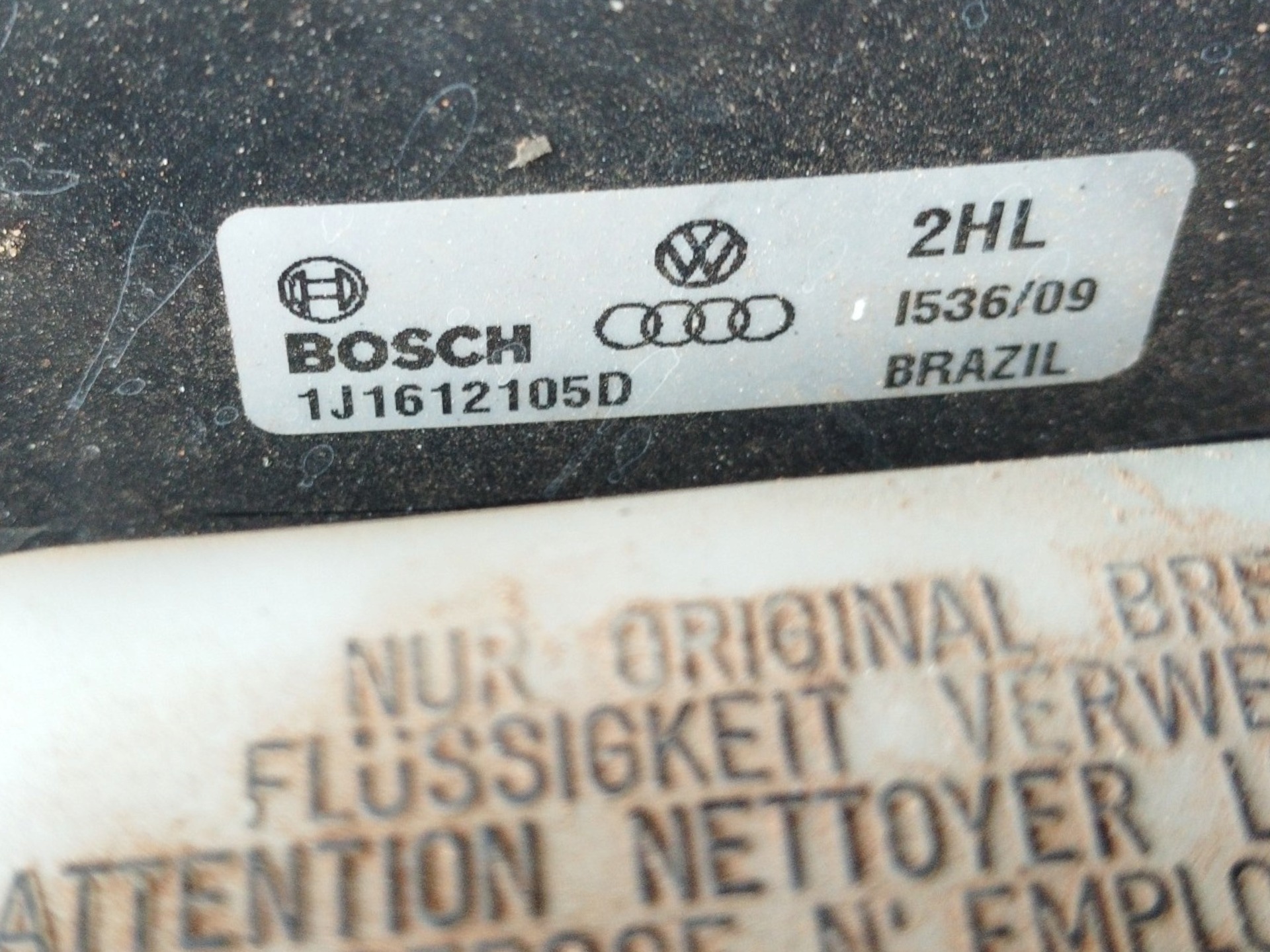 HIDROVACUO SERVO FREIO C/CILINDRO MESTRE VW GOLF/ AUDI A3 3