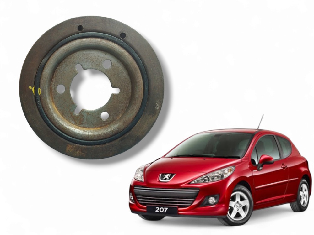 Polia Virabrequim Peugeot 206 207 208 1.4 1.6 1