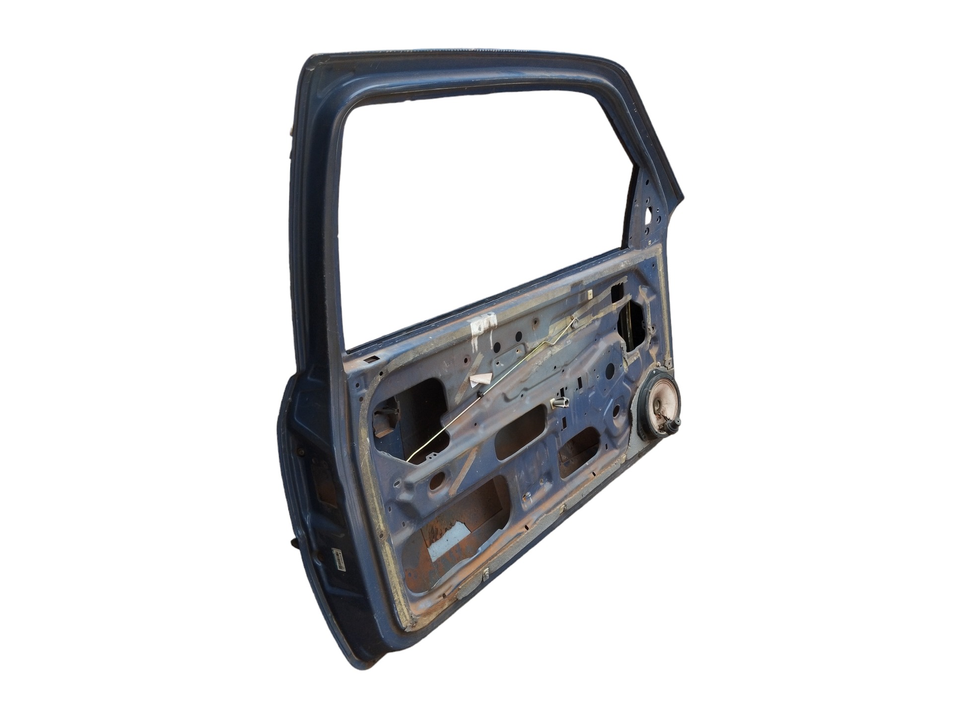 Porta Dianteira L/e Volkswagen Gol G2 2p C/detalhes Dianteira Esquerdo Azul 4