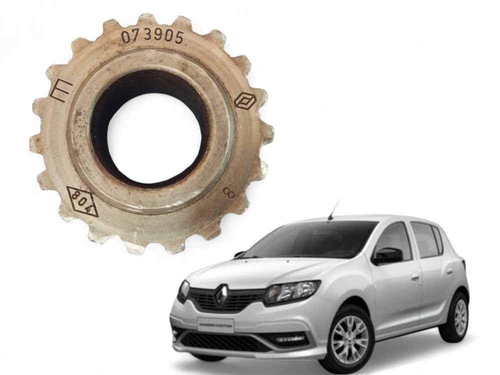 Polia Engrenagem Virabrequim Sandero Clio Scenic 1.6 1