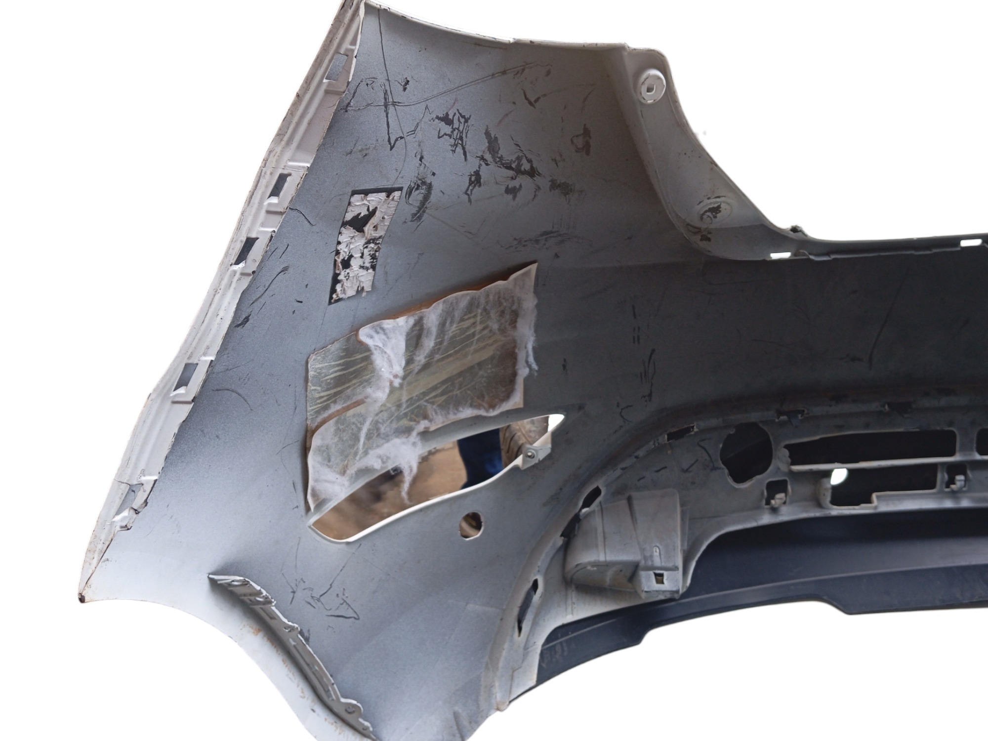 PARACHOQUE TRASEIRO FORD  FIESTA 2013/17 ORIGINAL C/DETALHE 5