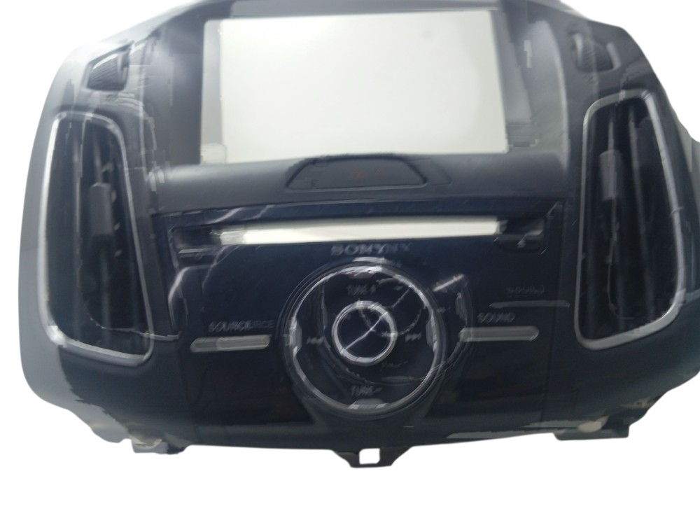 Moldura painel central c/ rádio ford focus 2014/2016