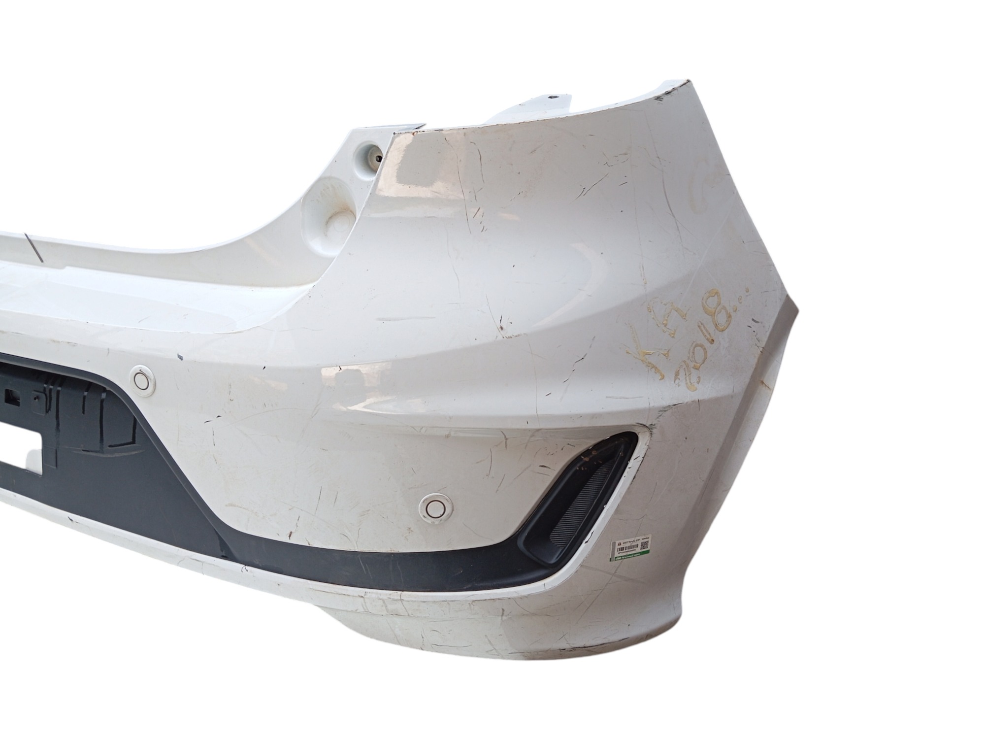 PARACHOQUE TRASEIRO FORD 16/20 ORIGINAL USADO C/DETALHE 3