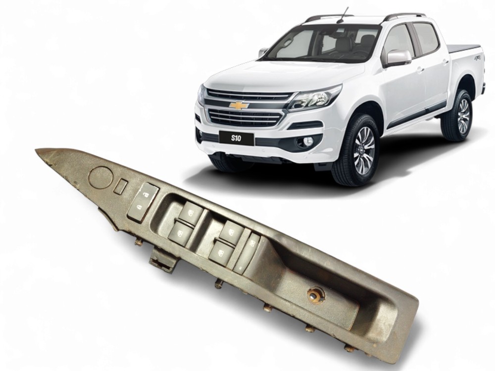 COMANDO BOTAO ELETRICO DIANTEIRO L/E CHEVROLET S10 2020 1
