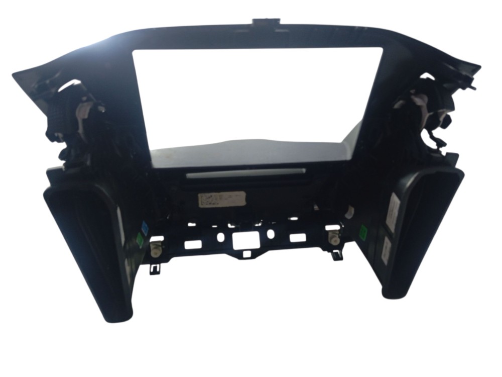 Moldura painel central c/ rádio ford focus 2014/2016 7
