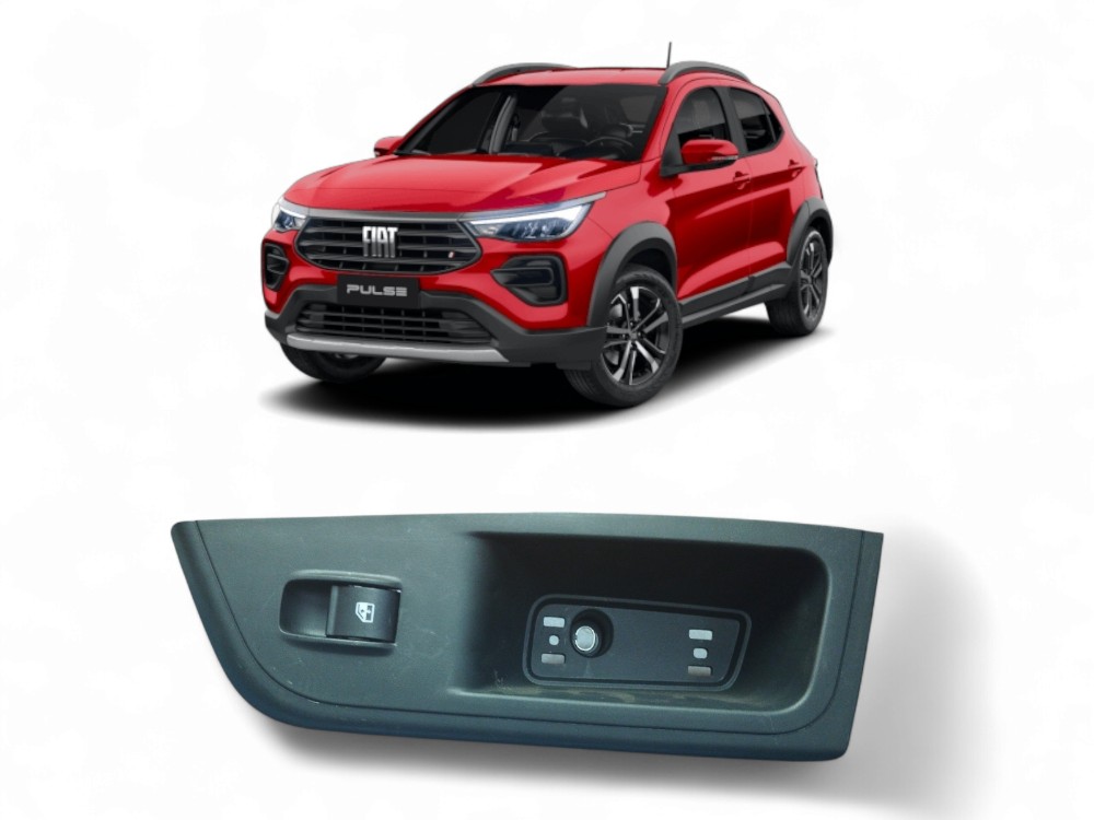 MOLDURA C/ BOTÃO VIDRO TRASEIRO L/D FIAT PULSE 2021/25 1