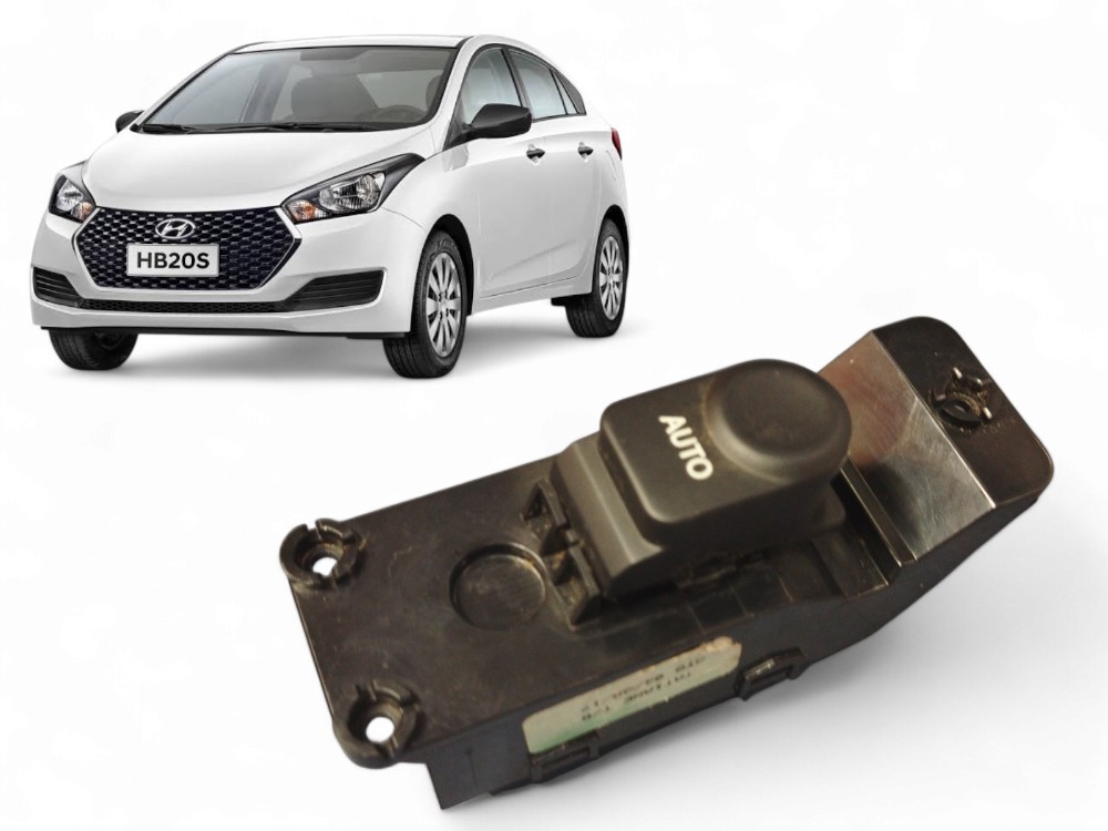 BOTAO ELETRICO VIDRO TRASEIRO L/E HYUNDAI HB20 2013 A 2019