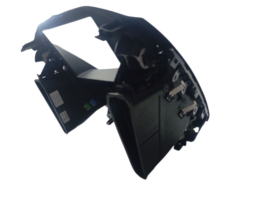 Moldura painel central c/ rádio ford focus 2014/2016 6
