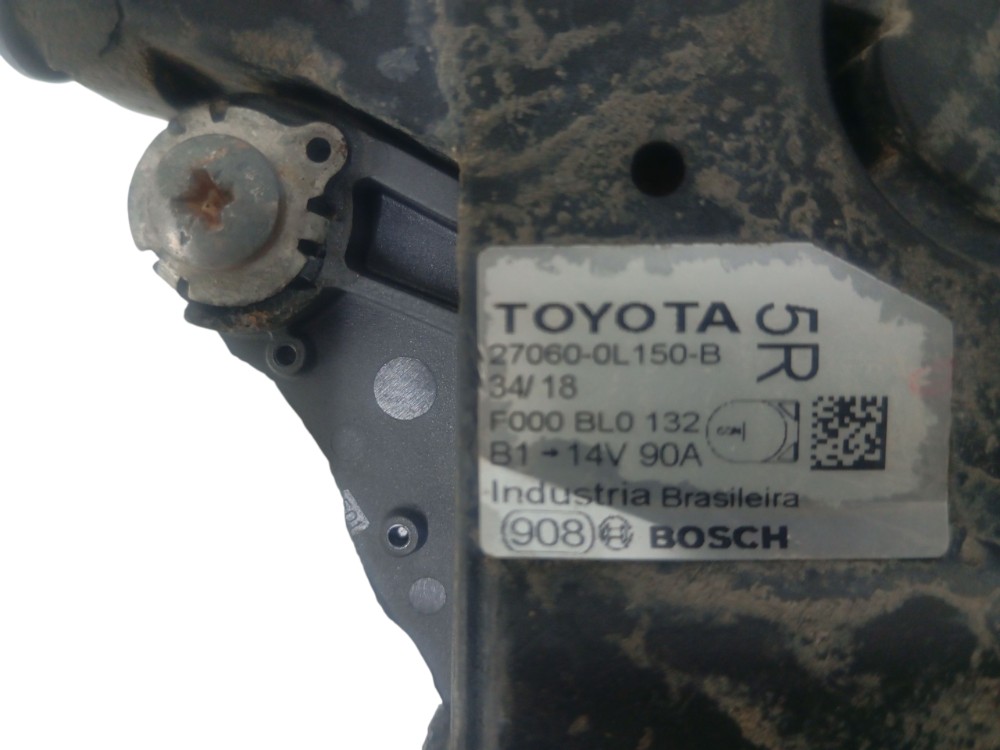 Alternador Bosch Toyota Hilux 3.0 2016/2021 7
