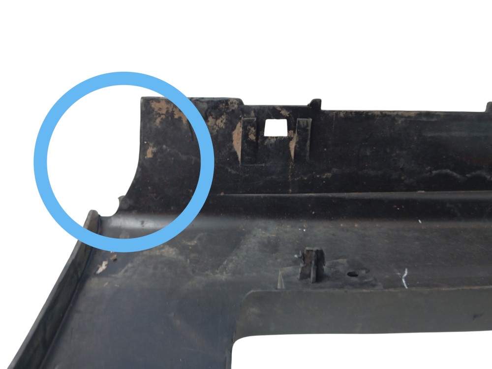 Spoiler Lateral Traseiro Esquerdo Citroen C4 Pallas 2009/12 2