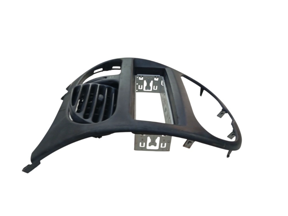 MOLDURA PAINEL CENTRAL PEUGEOT 206 S/ UM DIFUSOR 2000 A 2007 3