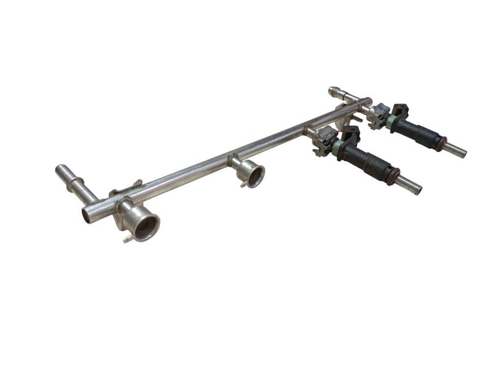 Flauta Com 2 Bicos Injetor Gm Cruze Sonic 1.8 Flex 3