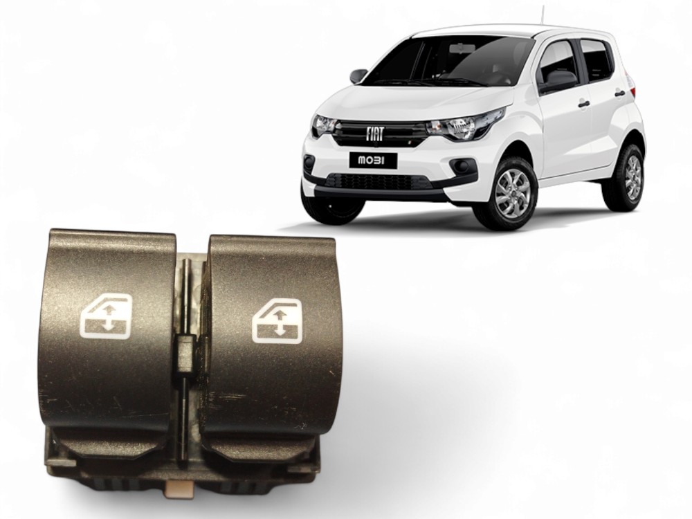 COMANDO BOTAO VIDRO ELETRICO DIANTEIRO L/E FIAT MOBI 2016-20 1