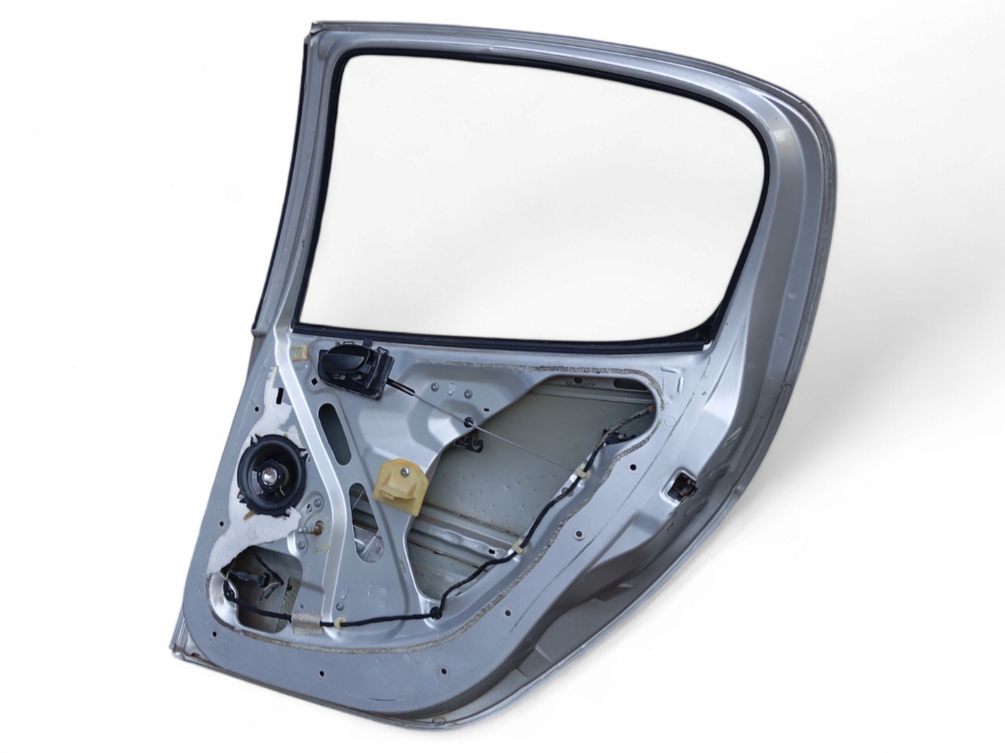 Porta Traseira L/d Peugeot 206 2005/2013 Original C/detalhe Traseira Direito Prata 7