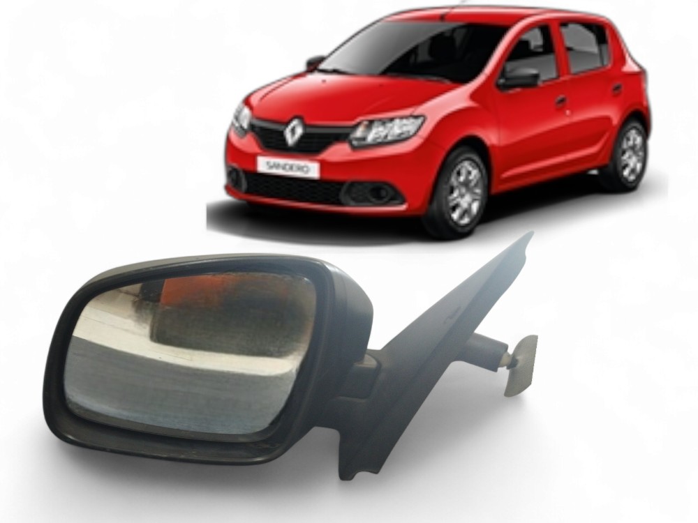 Retrovisor L/e Com Controle Renault Sandero 2016 1