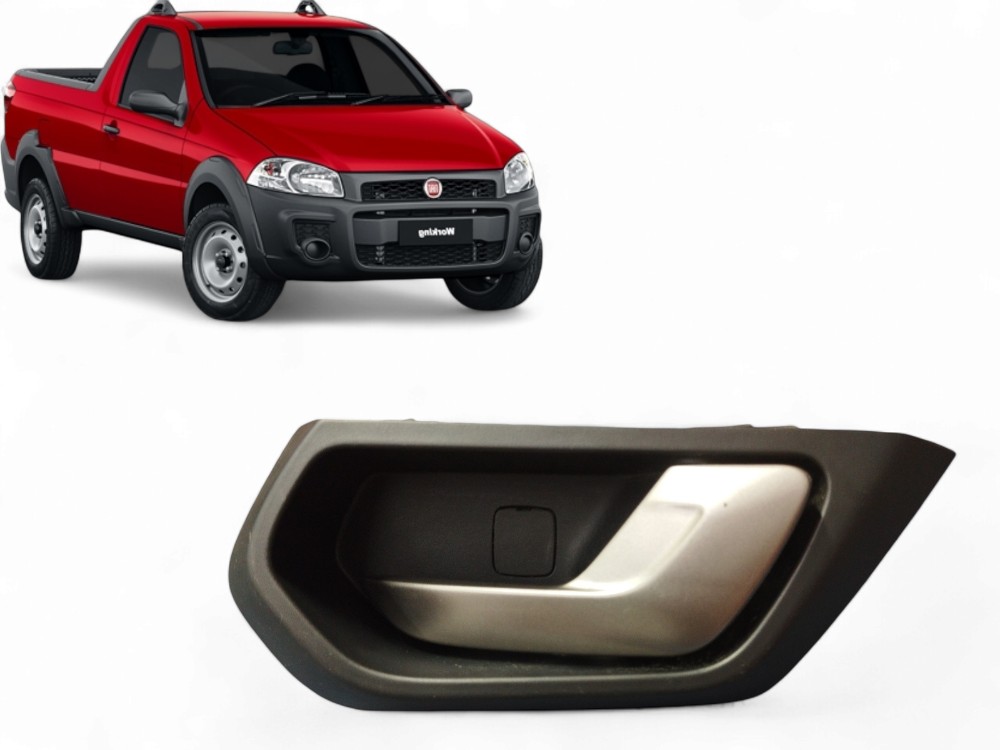 Macaneta Interna Diant/traseira L/d Fiat Strada 2021 2024 – Dianteira/traseira 1