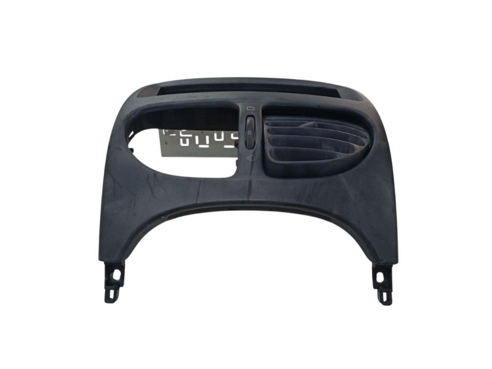 MOLDURA PAINEL CENTRAL PEUGEOT 206 S/ UM DIFUSOR 2000 A 2007 6