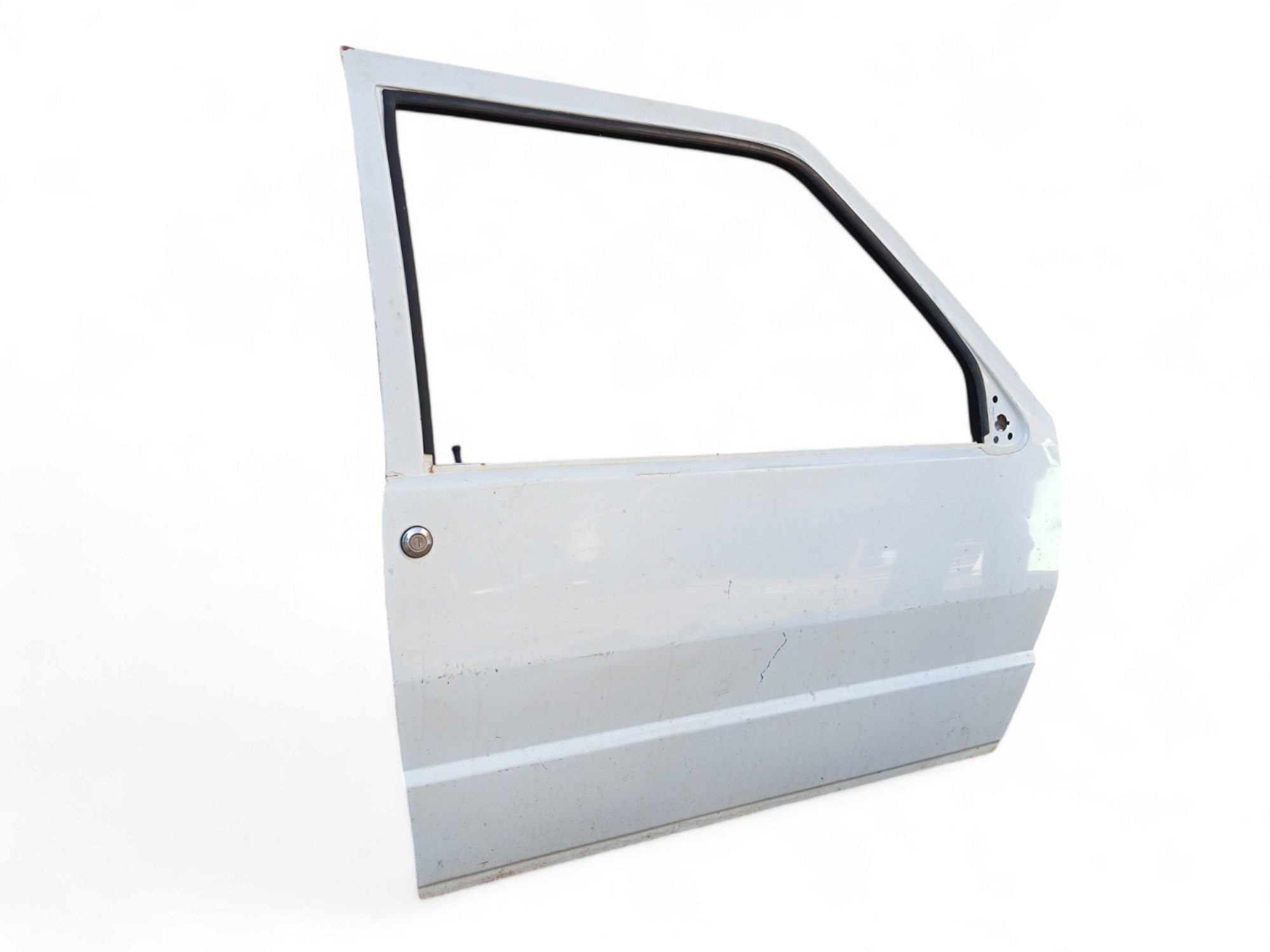 Porta Dianteira L/d Uno 2p 1985 A 2002 Original  – Dianteira – Direito – Branco 3