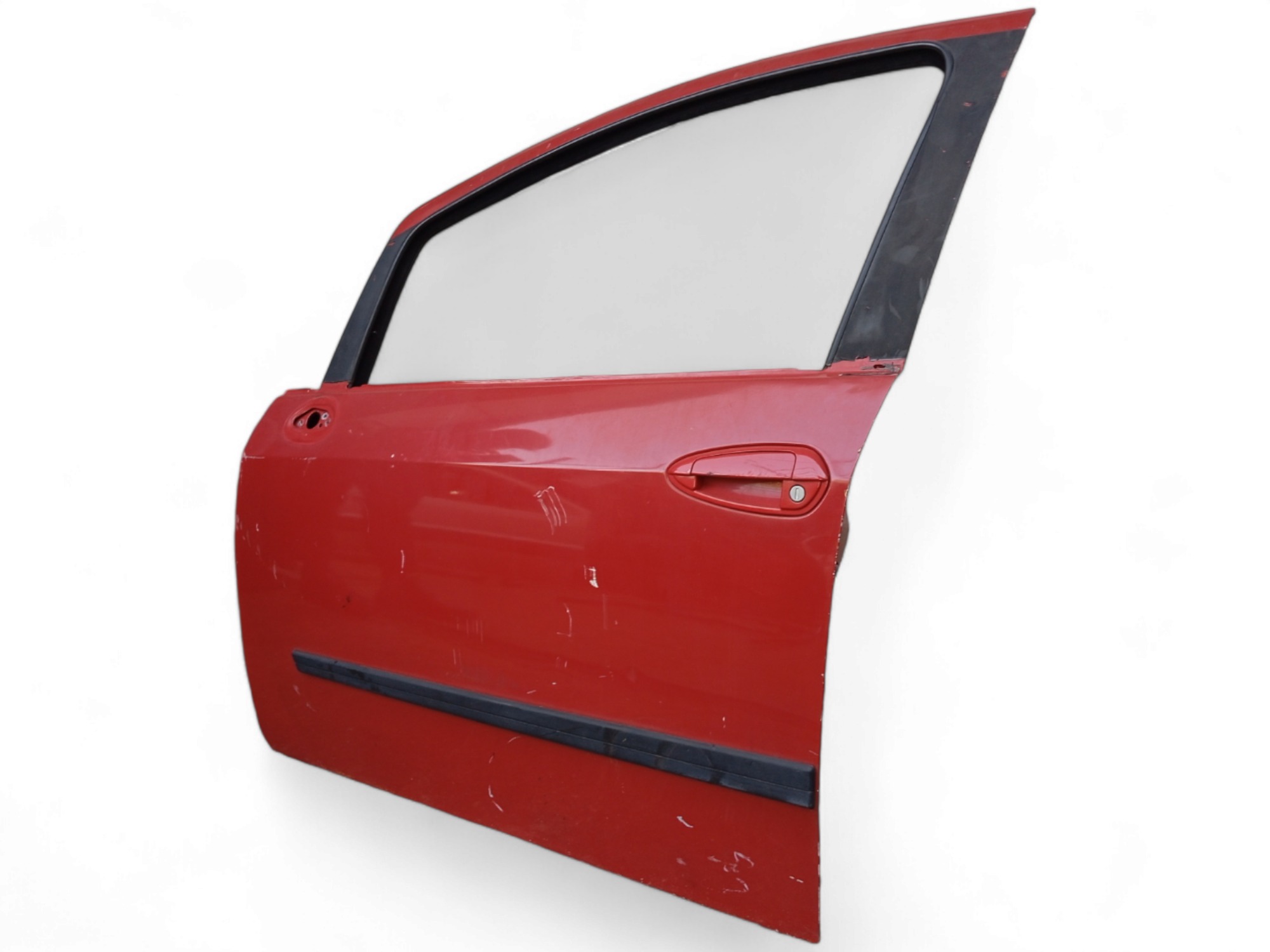 Porta Dianteira L/e Fiat Punto 2008 A 2016 Original Dianteira Esquerdo Vermelho 3