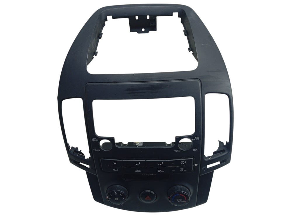 Moldura Central Painel Comando De Ar Hyundai I30 2012